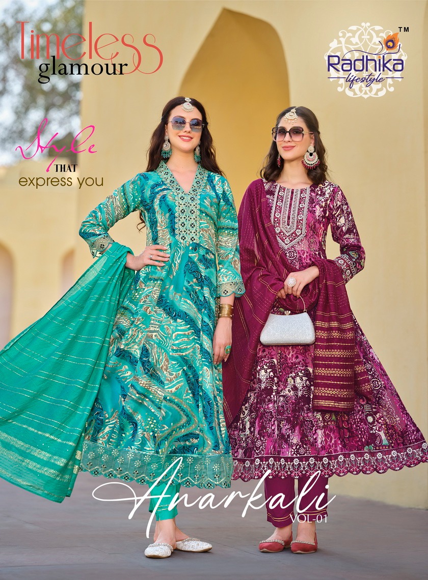 RADHIKA lifestyle ANARKALI VOL 1